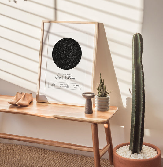 Personalised Star Map Print (unframed)