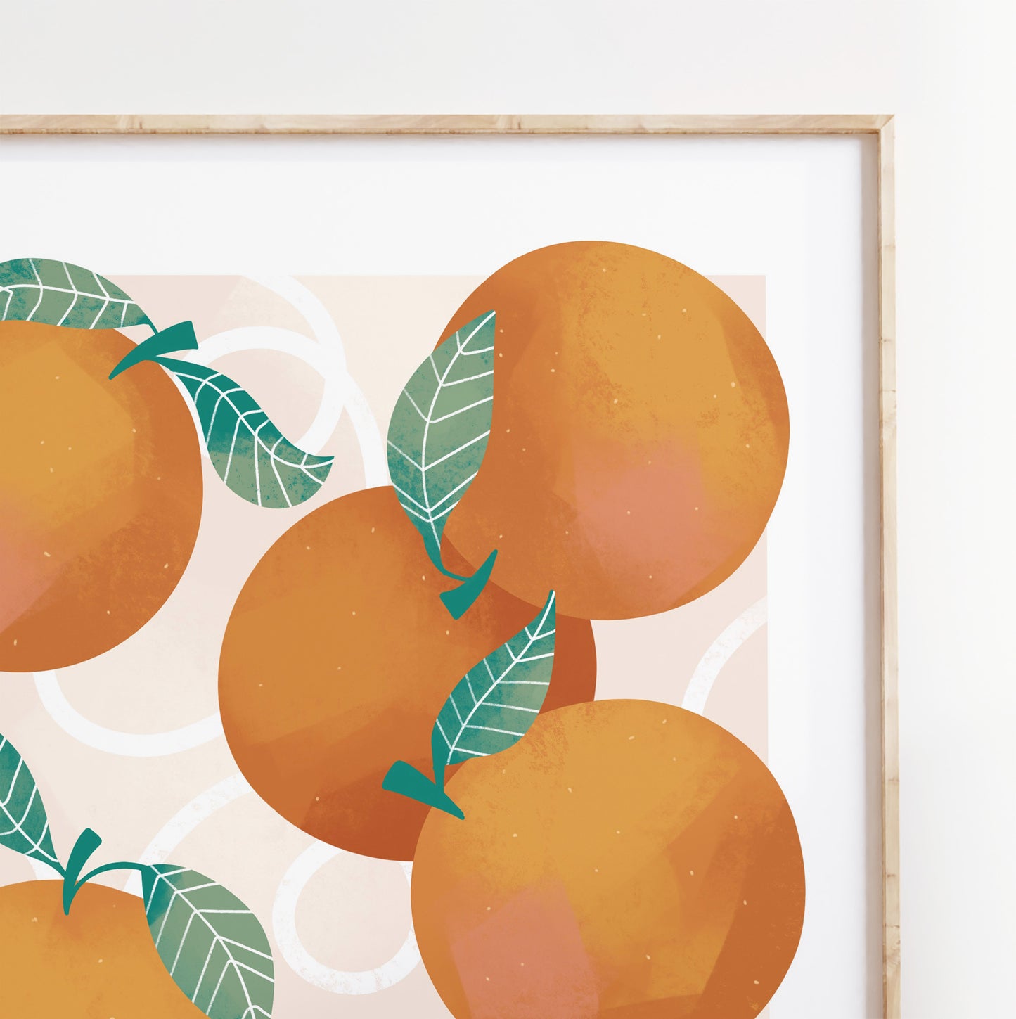 Valencia Oranges Art Print (unframed)