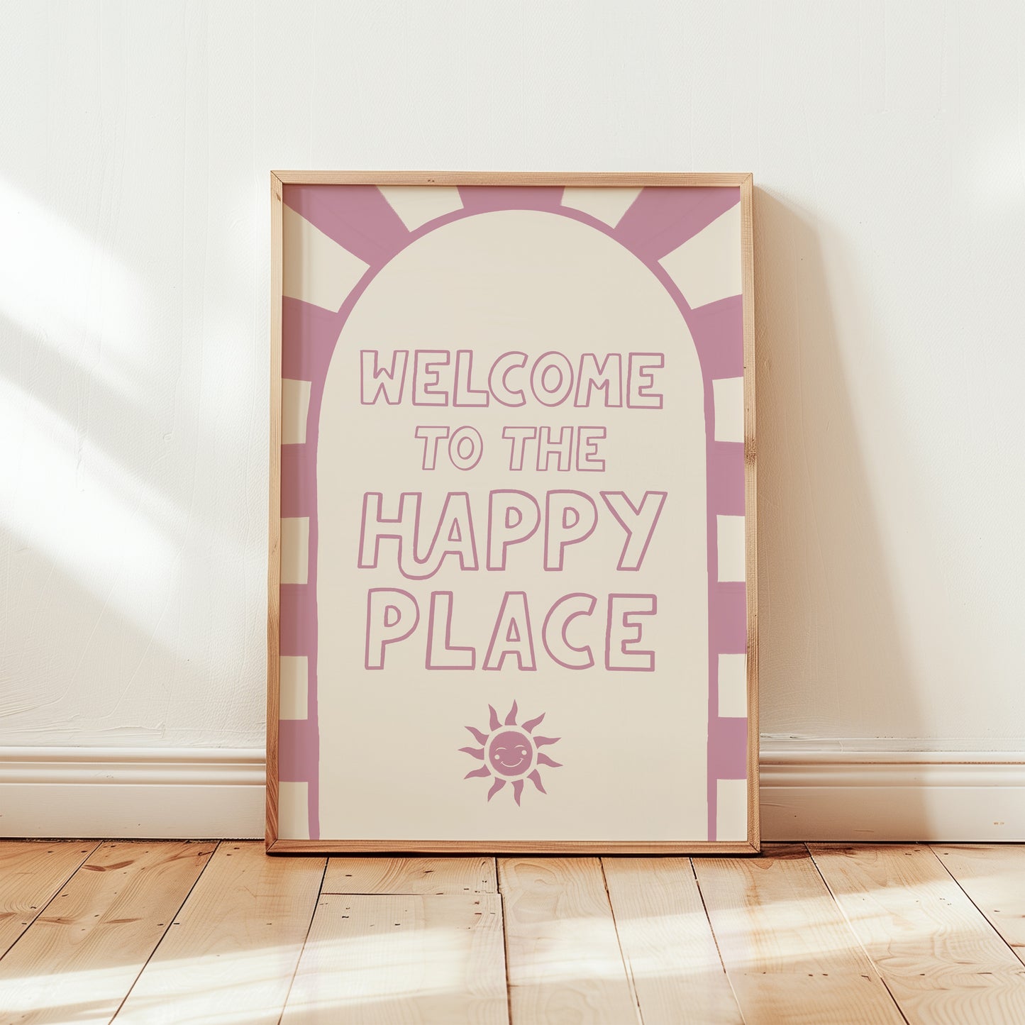 Welcome to the Happy Place Print