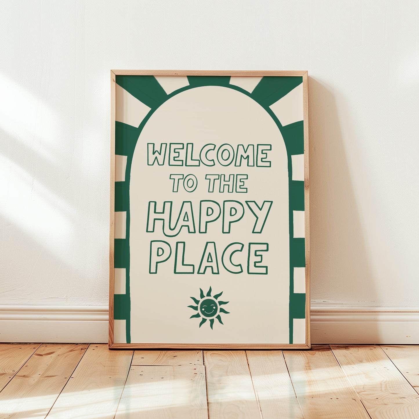 Welcome to the Happy Place Print