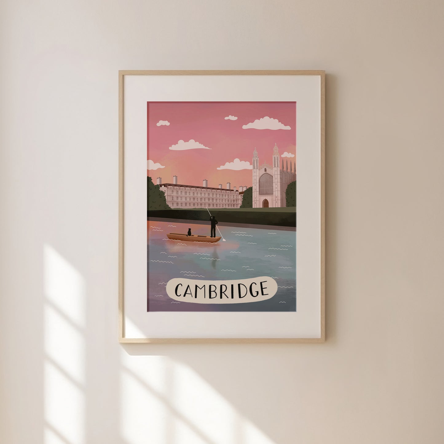 Cambridge Art Print