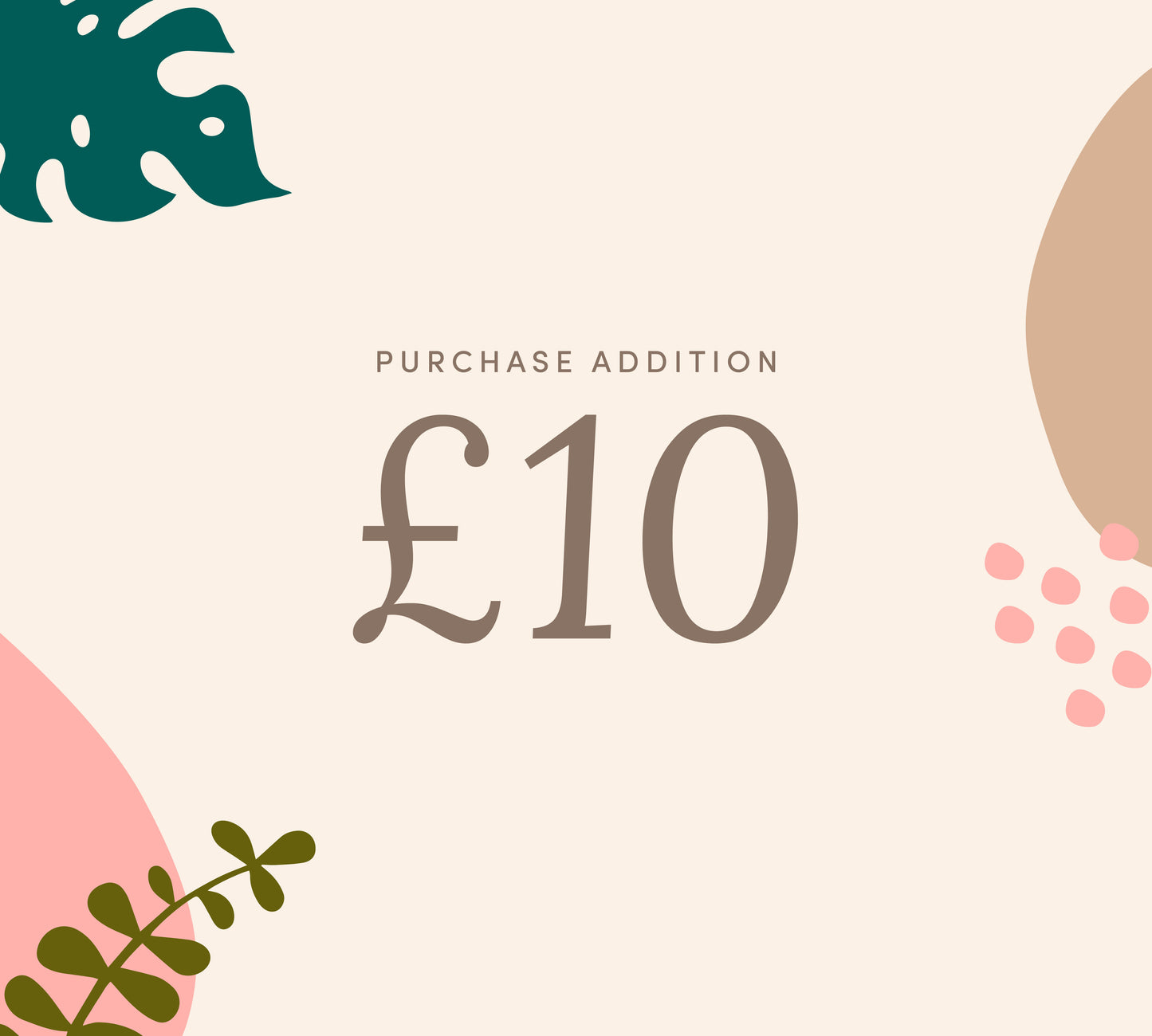 Payment Addition £10