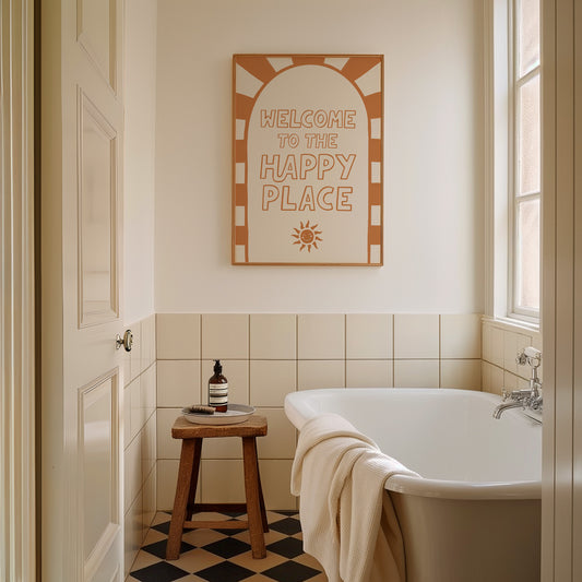 Welcome to the Happy Place Print