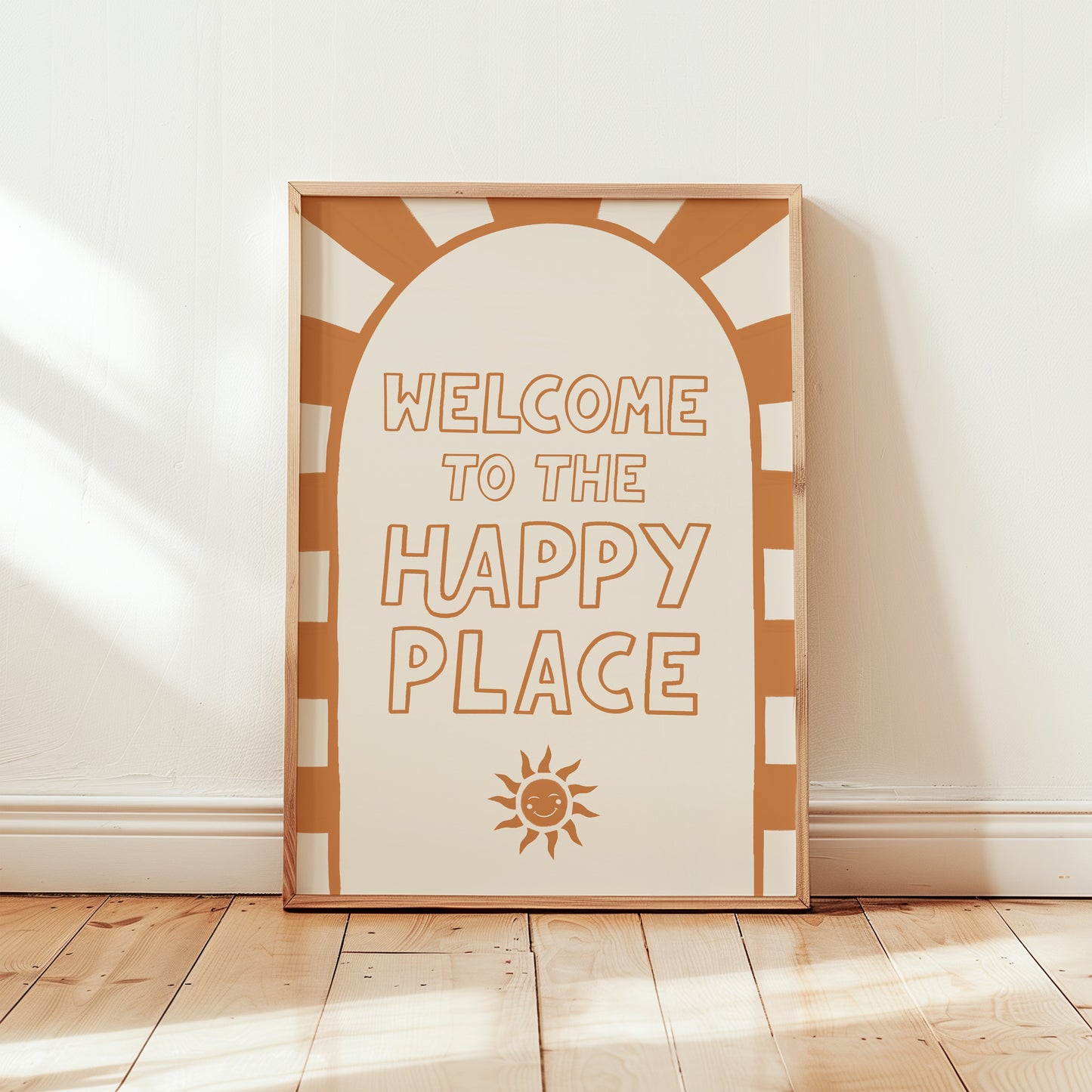 Welcome to the Happy Place Print