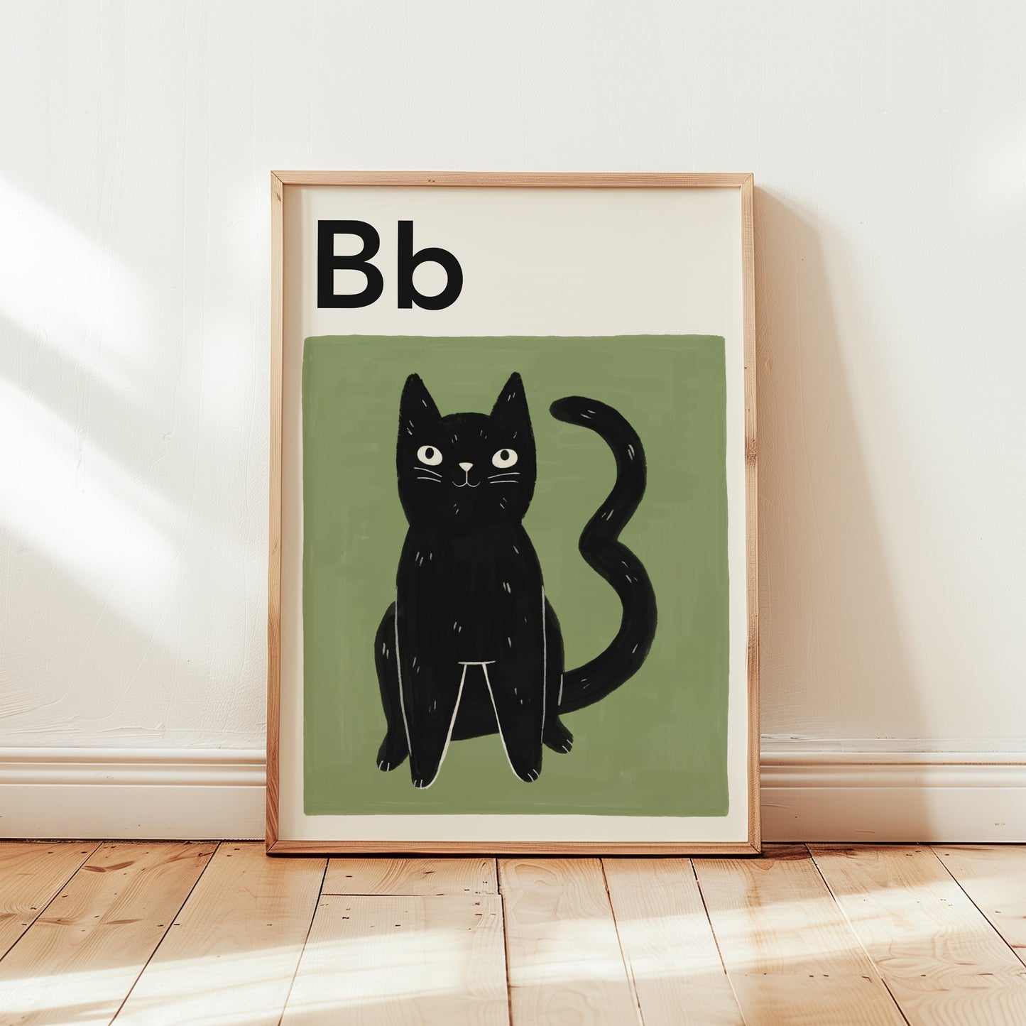Cat Alphabet Letter Print