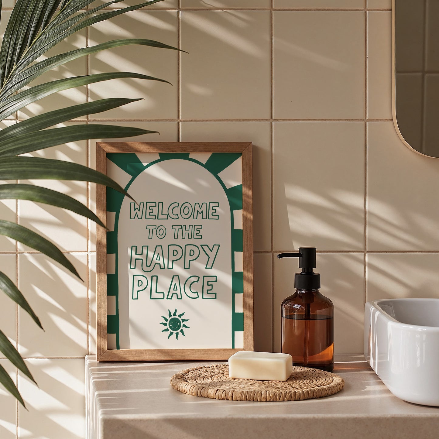 Welcome to the Happy Place Print