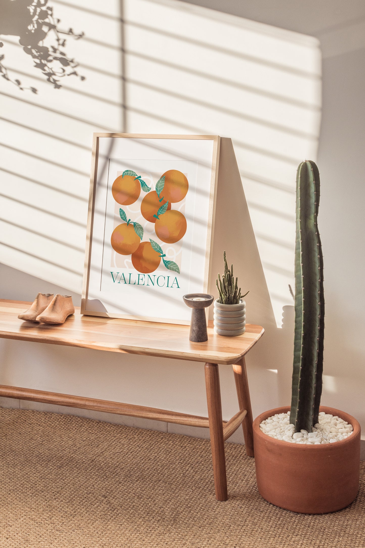 Valencia Oranges Art Print (unframed)