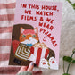Custom Films and Pyjamas Cat Print (unframed)