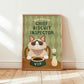 Chief Biscuit Inspector Cat Print (Unframed)