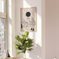 Personalised Couple Star Sign Illustrated Print (unframed)