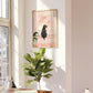 Personalised Dog Portrait of Pets Looking Out the Window Art Print (unframed)