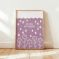No Rain No Flowers Print