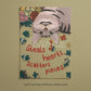 Unframed cat puzzle artwork featuring puzzle pieces and the words “Steals hearts, scatters pieces”