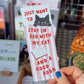 Cute Cat Bookmark | Illustrated Gift for Book Lovers