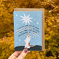 Christmas Dreams Cat Greetings Card