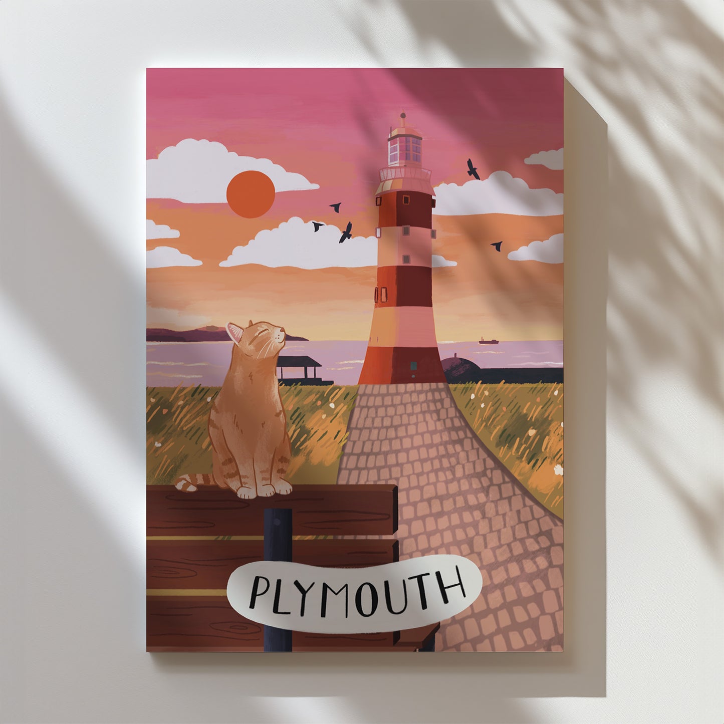 Plymouth Art Print