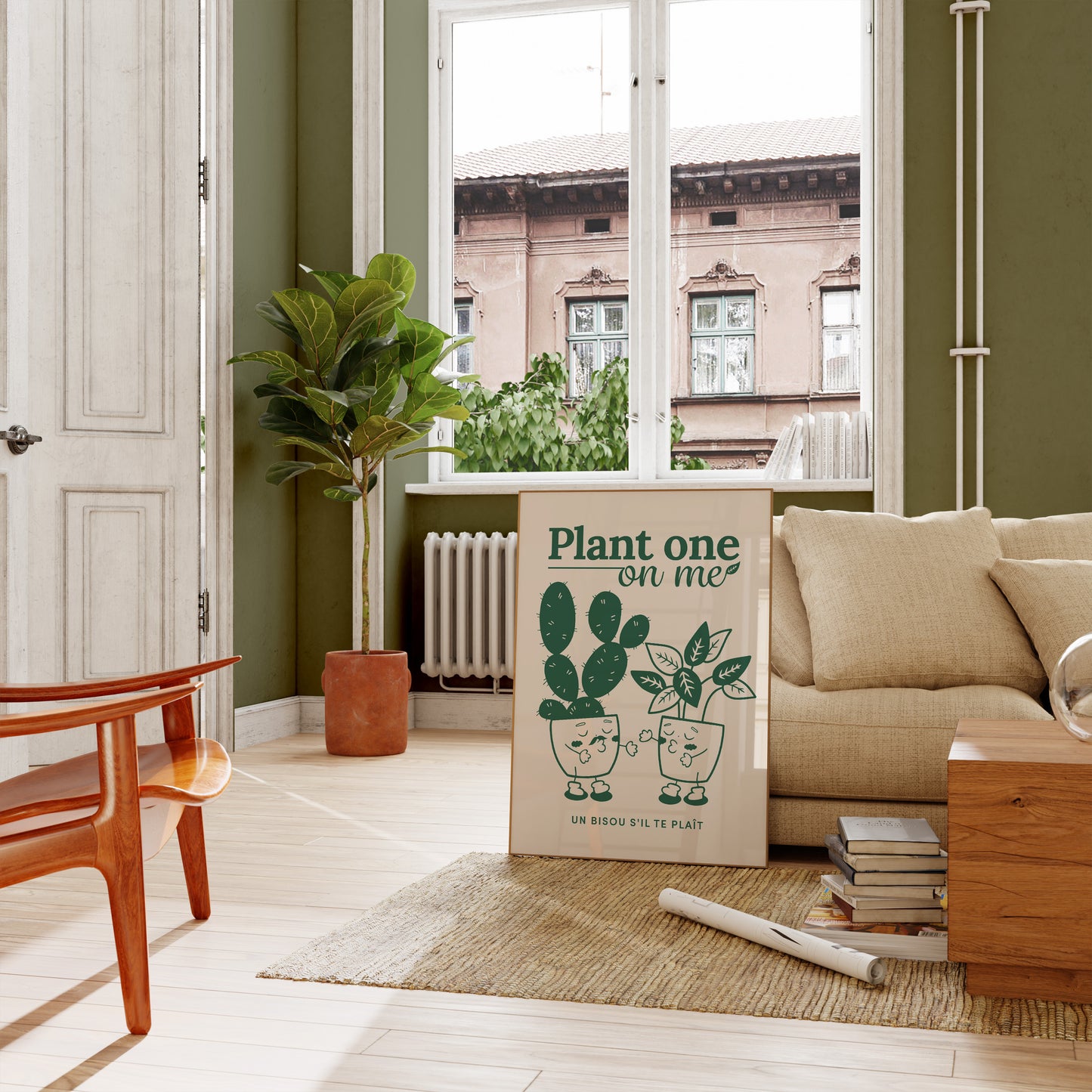 "Plant One On Me" Print (unframed)