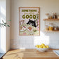 Something Smells Good Kitchen Art Print (unframed)