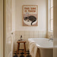 Custom This Sink is Taken Cat Bathroom Print