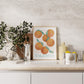 Valencia Oranges Art Print (unframed)