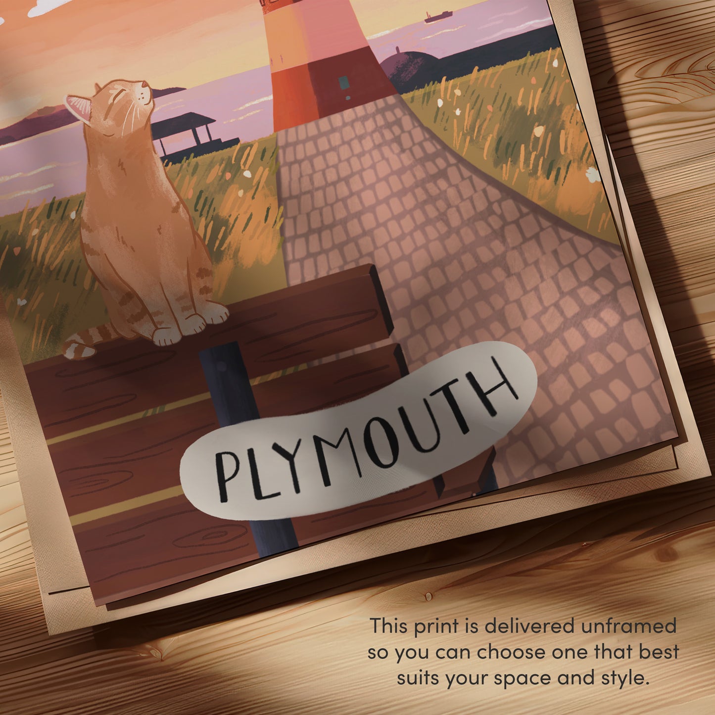 Plymouth Art Print