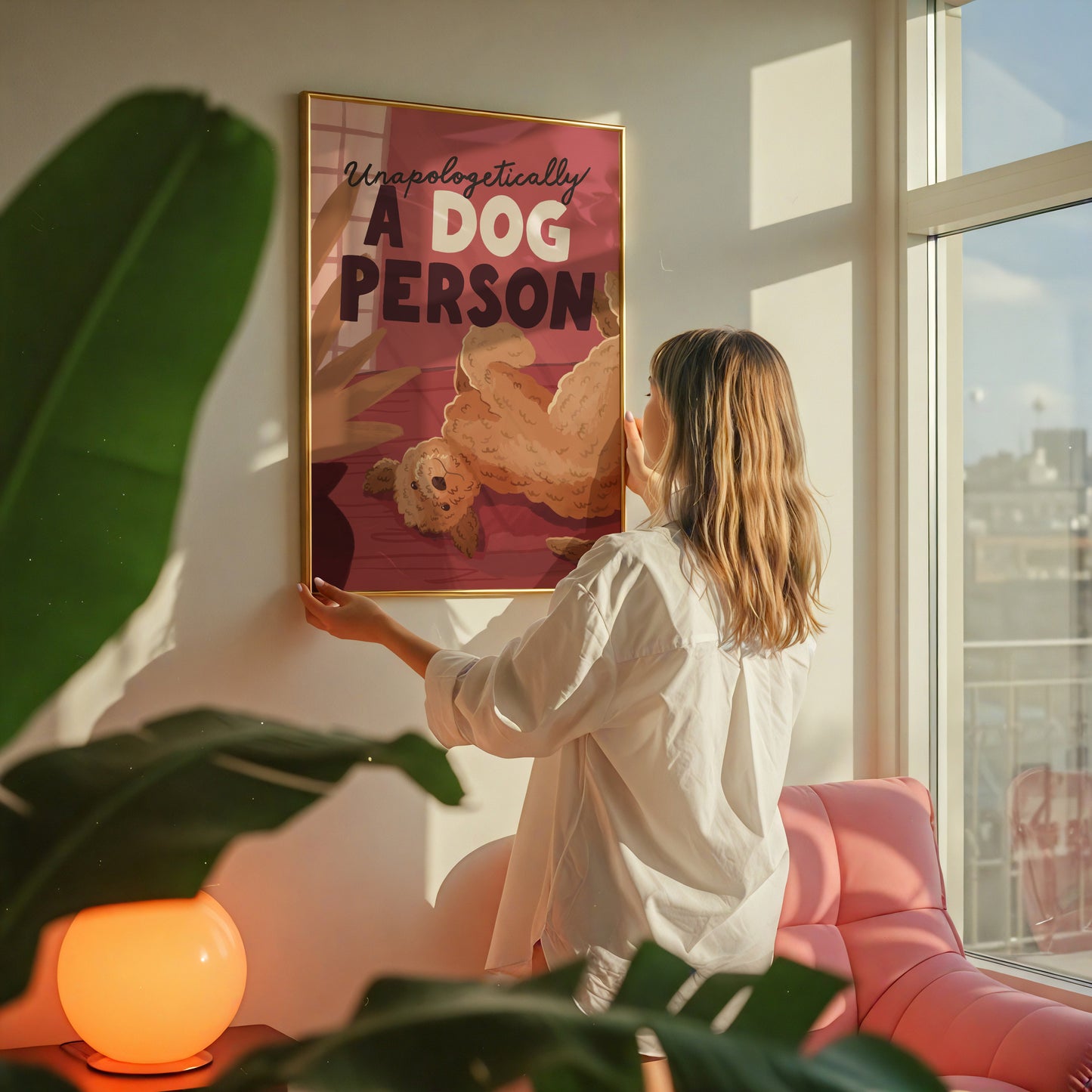 Unapologetically a Dog Person Art Print (Unframed)