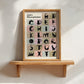 Personalised Cat Alphabet Print