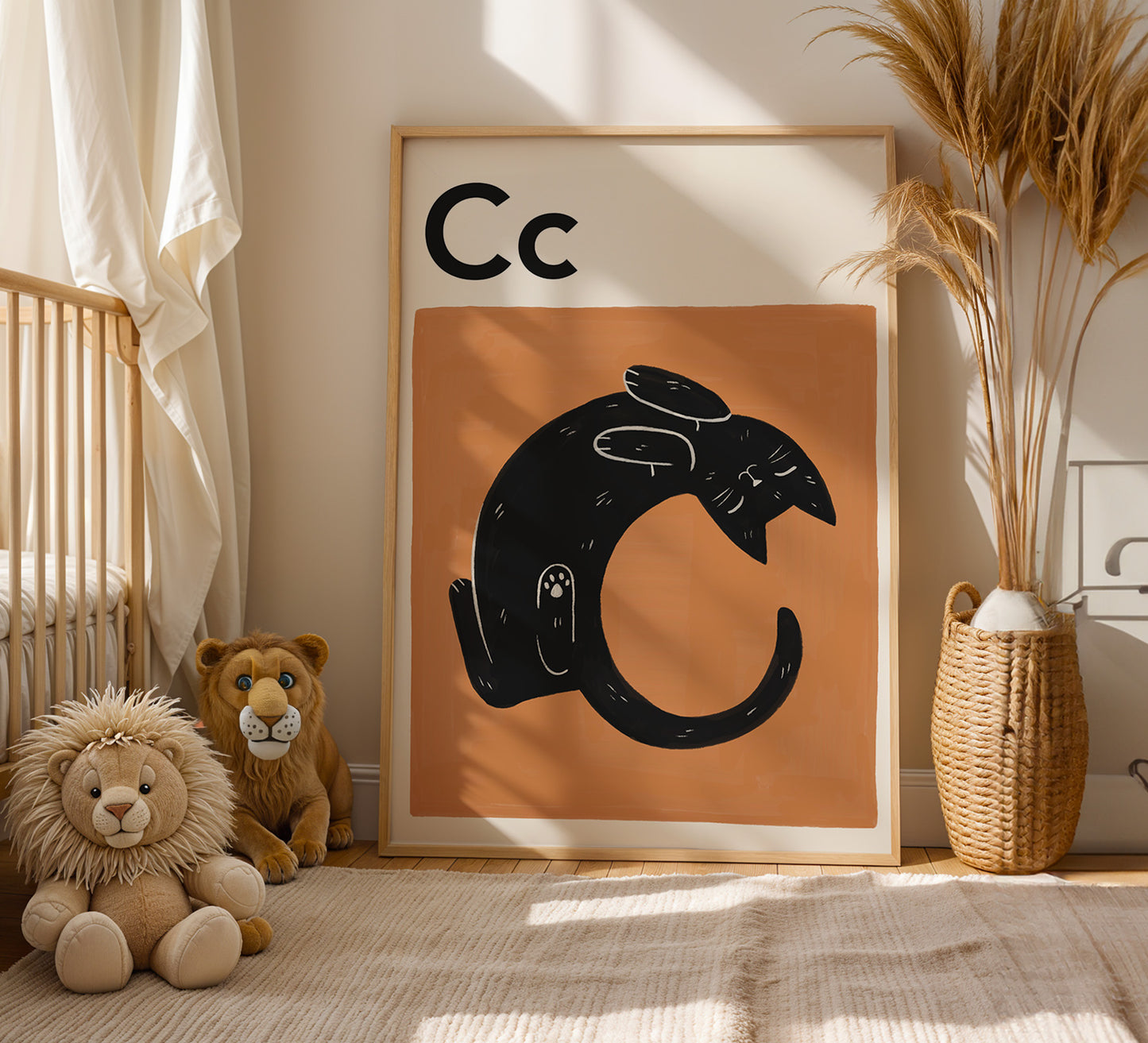 Cat Alphabet Letter Print