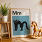 Cat Alphabet Letter Print