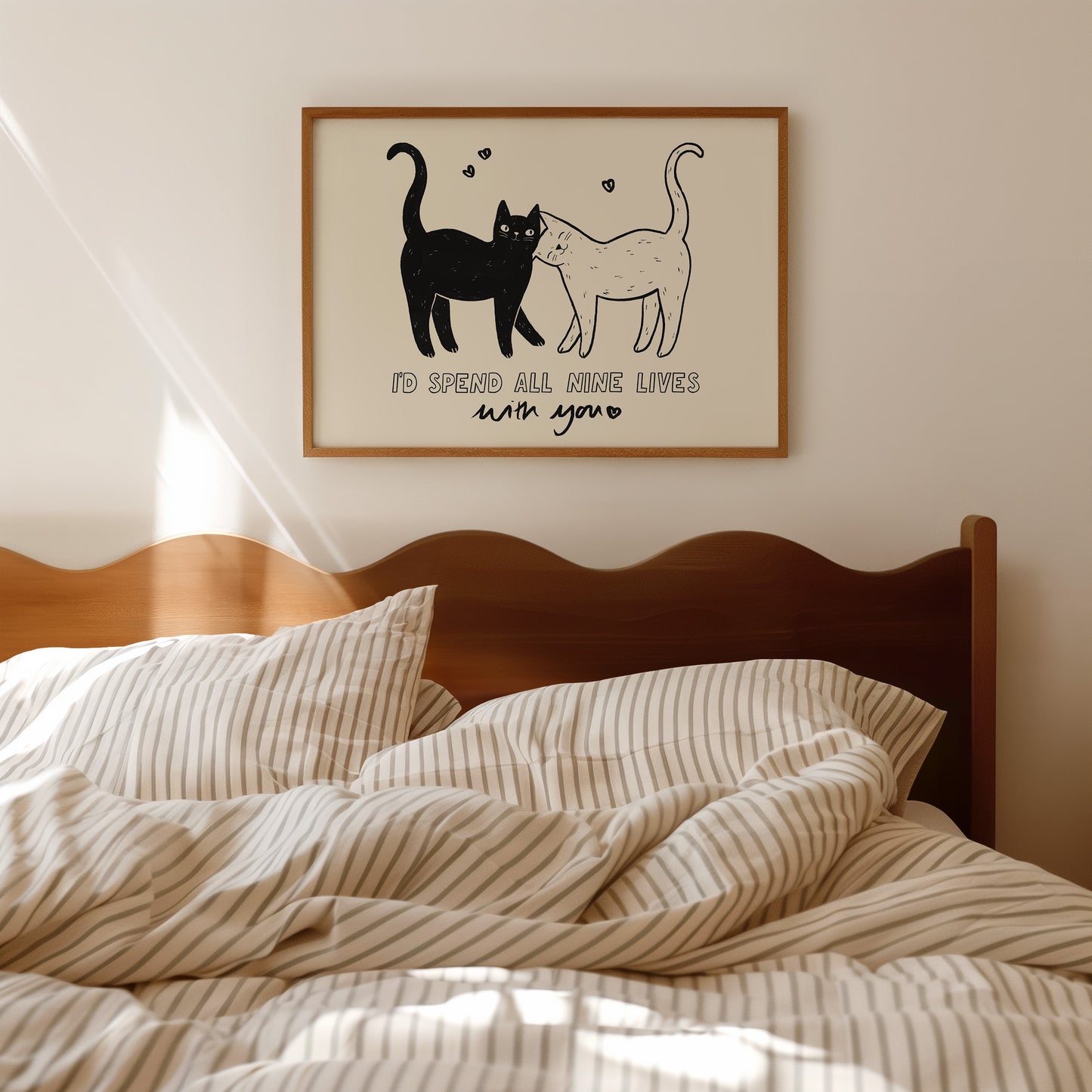 I'd Spend All Nine Lives With You Print
