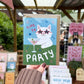 Time To Party Cat Card