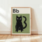 Cat Alphabet Letter Print