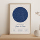 Personalised Star Map Print (unframed)