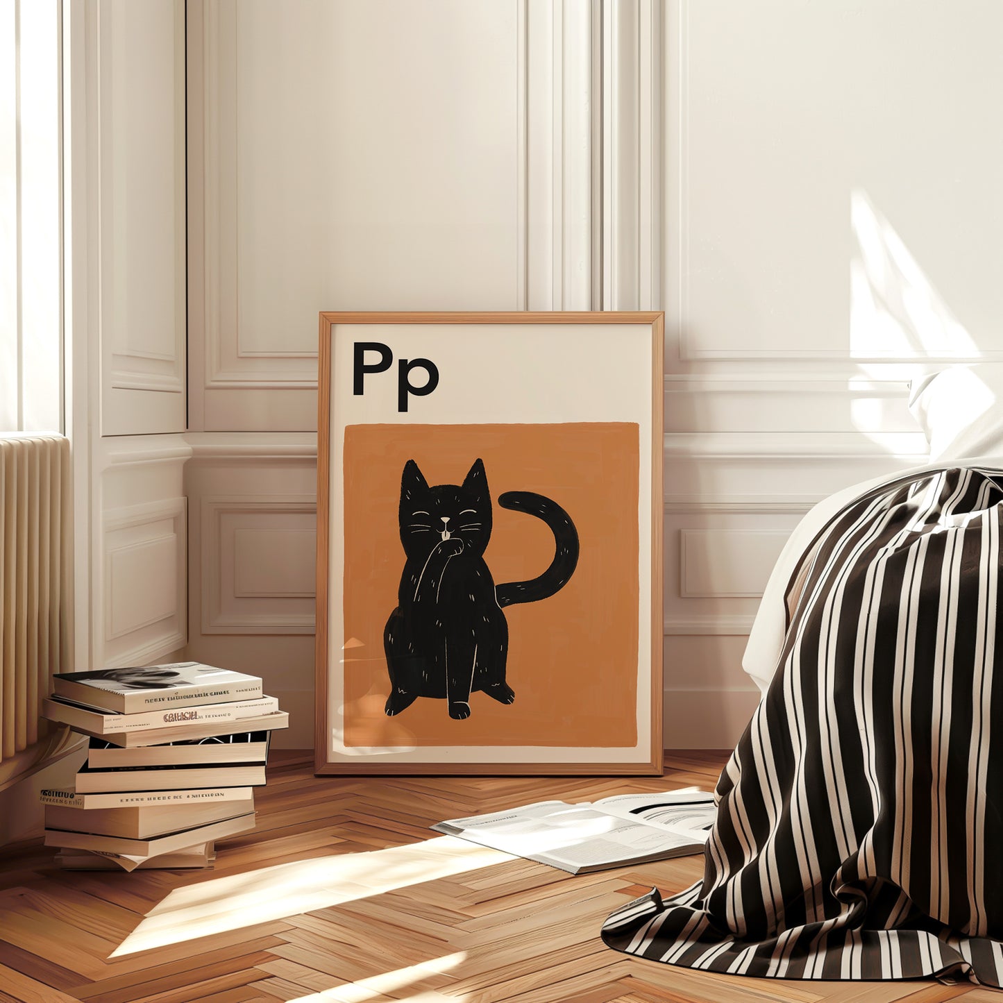 Cat Alphabet Letter Print