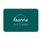 Designed by Leanne Giftcard