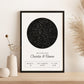 Personalised Star Map Print (unframed)