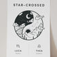 Personalised Zodiac Couple Pairing Print (unframed)