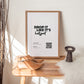 "Drop It Like It's Hotspot" Wifi Print (unframed)