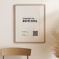 "Everyday I'm Buffering" Wifi Print (unframed)
