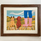 Personalised Dogs in the Countryside Print (unframed)